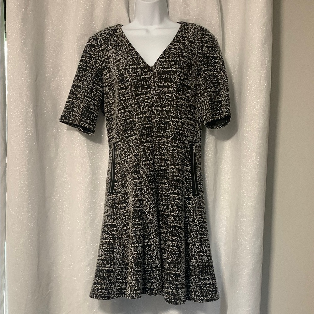 Danny and Nicole fit and flare dress EUC